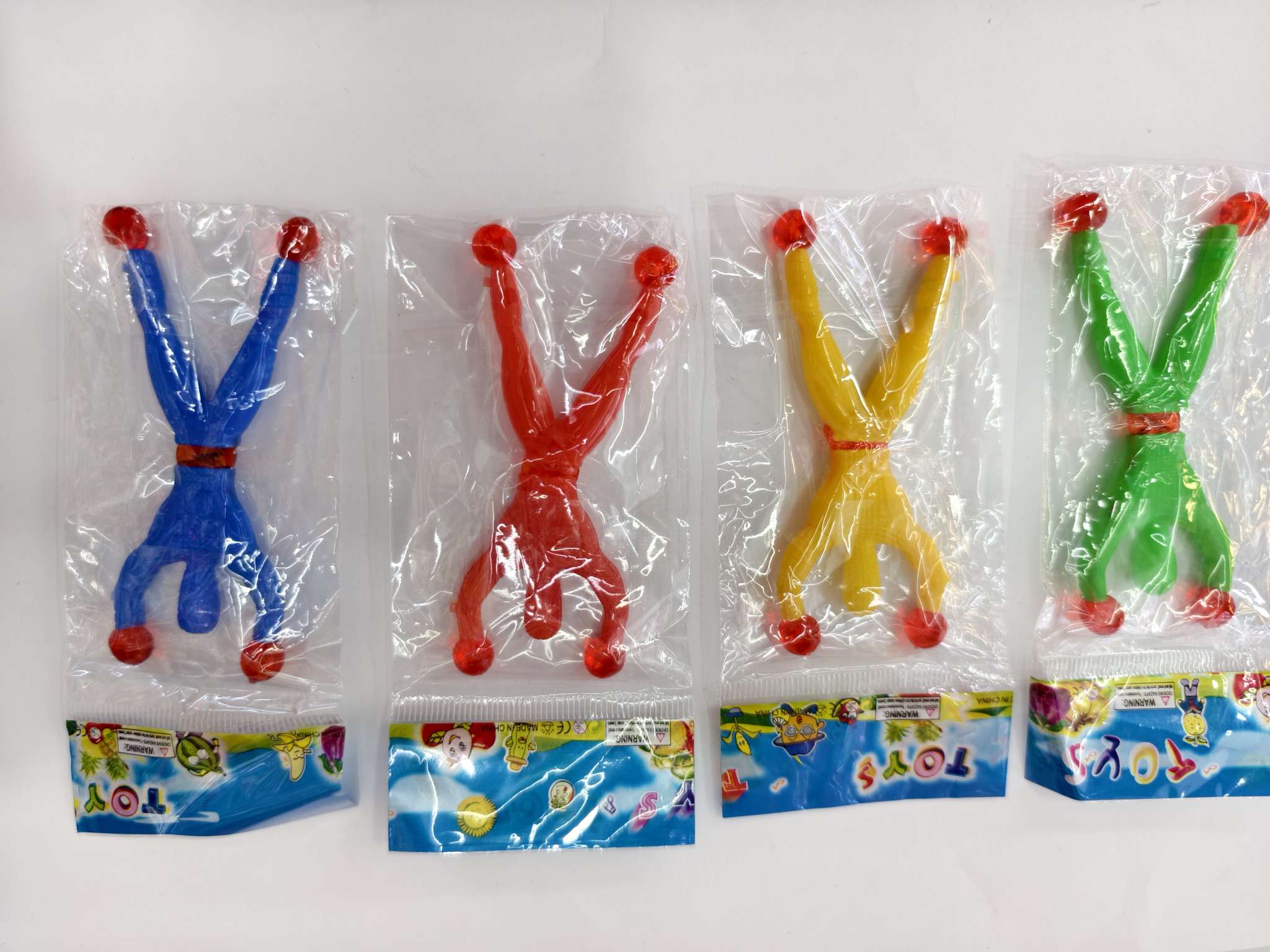 爬墙蜘蛛人玩具解压神器粘粘手掌儿童男孩创意粘性蜘蛛侠粘墙小人