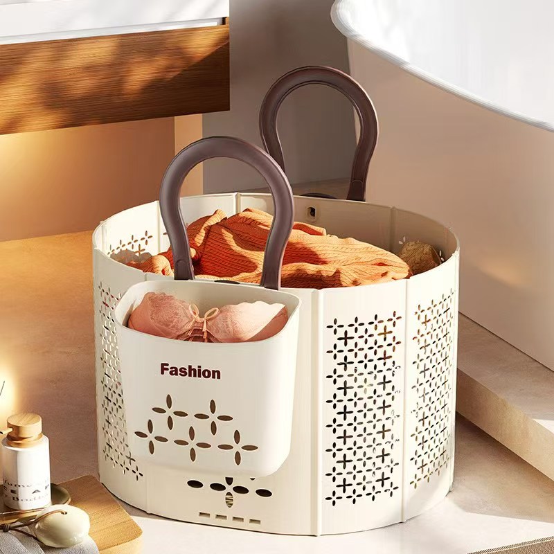 多功能折叠收纳篮（脏衣篮）