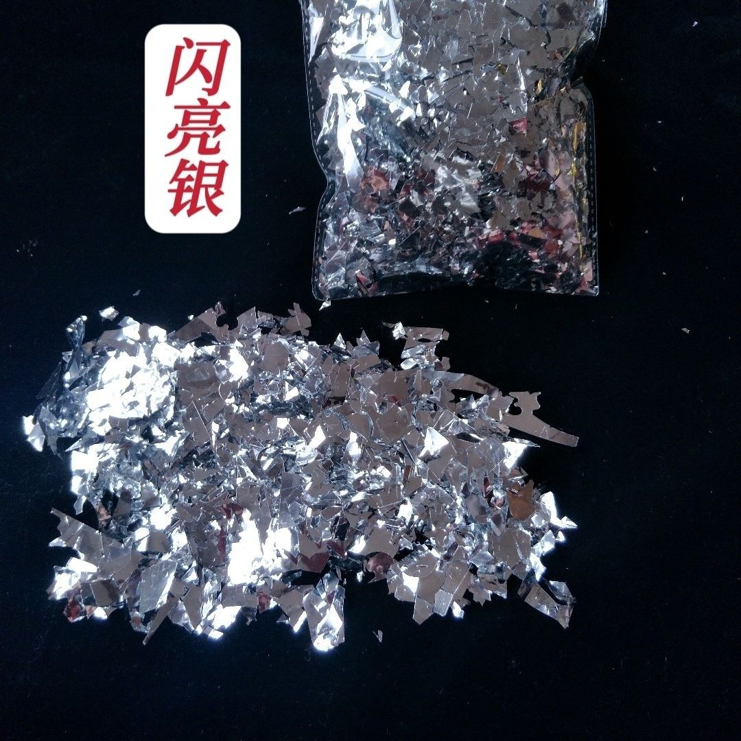Golden fragment fireworks, bar flower scattering props, photo taking, colorful glittering sequins, shredded paper, wedding and birthday flower scattering fragments Specification image