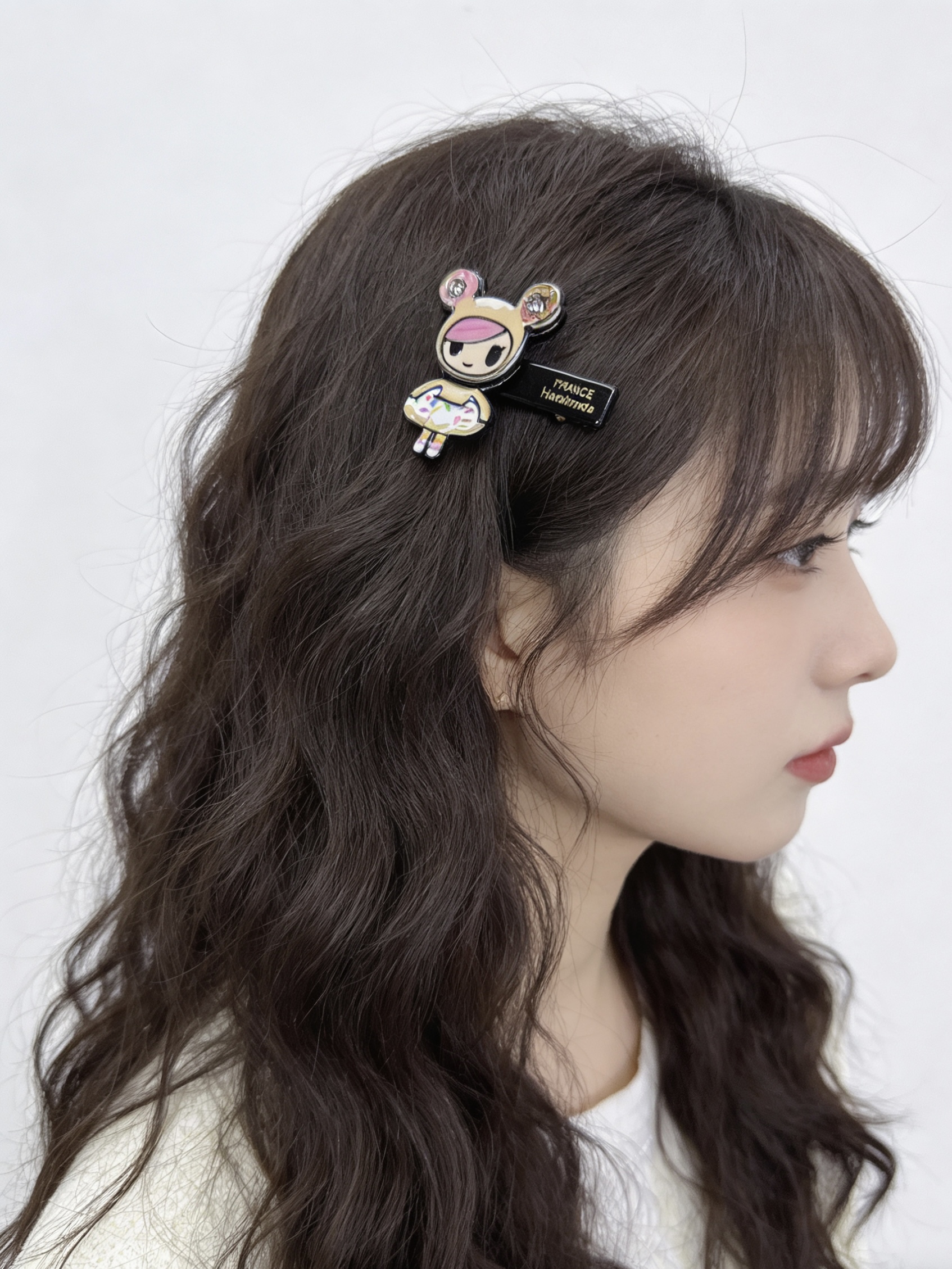Original design, best-selling, fashionable, cartoon and cute acetate hair clips, high-quality fringe seaside clips, trendy boutique store, matching for women pic 3