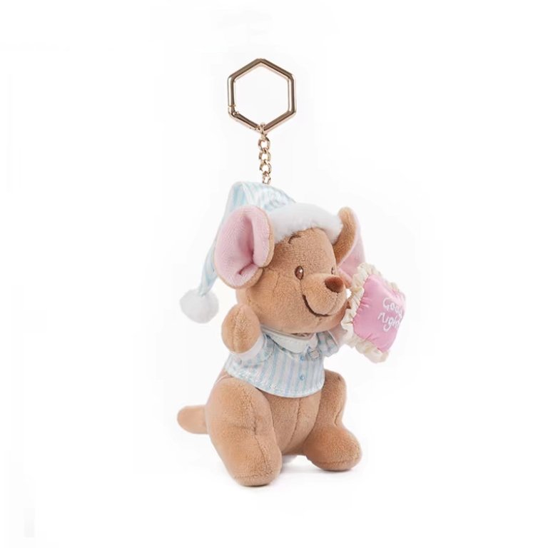 The new 2026 Disney Little Bean Pillow Fight pendant is a cute keychain gift details Picture