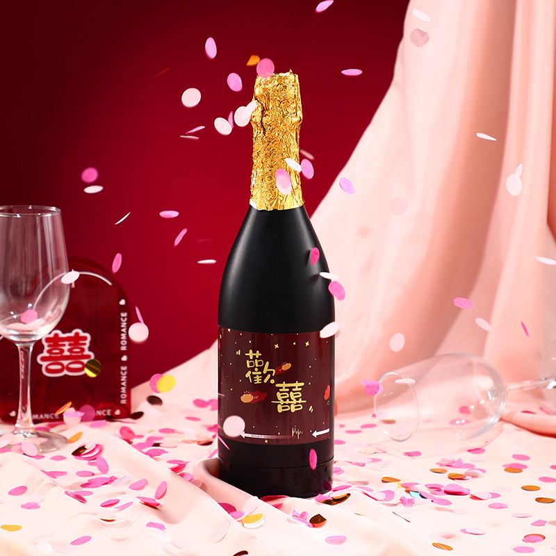 The popular champagne color cannon for wedding ceremonies, wedding celebrations, bars, holding wine bottles, champagne fireworks, and spray flower tubes detail image 5