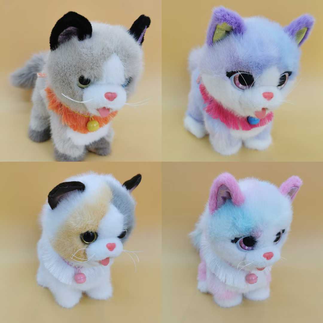 AI Star Human cat-shaped plush toy, a cute and soft AI toy, a gift for children to accompany