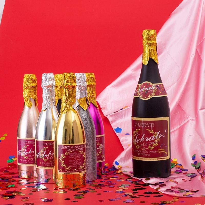 The popular champagne color cannon for wedding ceremonies, wedding celebrations, bars, holding wine bottles, champagne fireworks, and spray flower tubes detail image 3