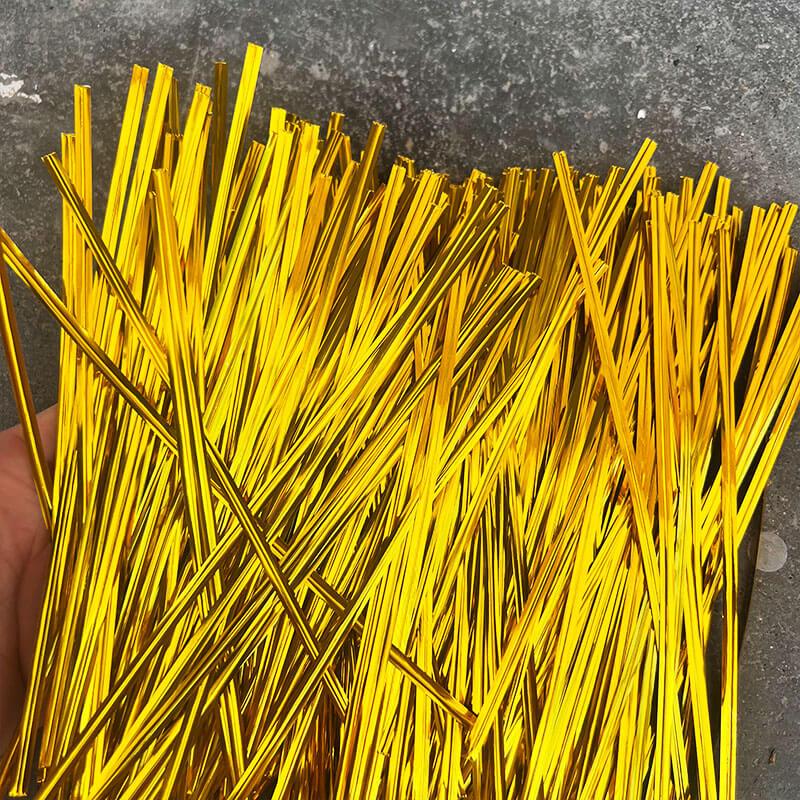 100/300/1000 yellow 17cm fruit, vegetable and plant wires, mobile phone wire accessories detail image 8