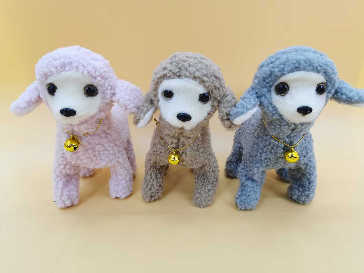 Realistic breathing tail-wagging lambs making sheep sounds, electric plush pet dolls, home decoration, small gifts for children and girlfriends