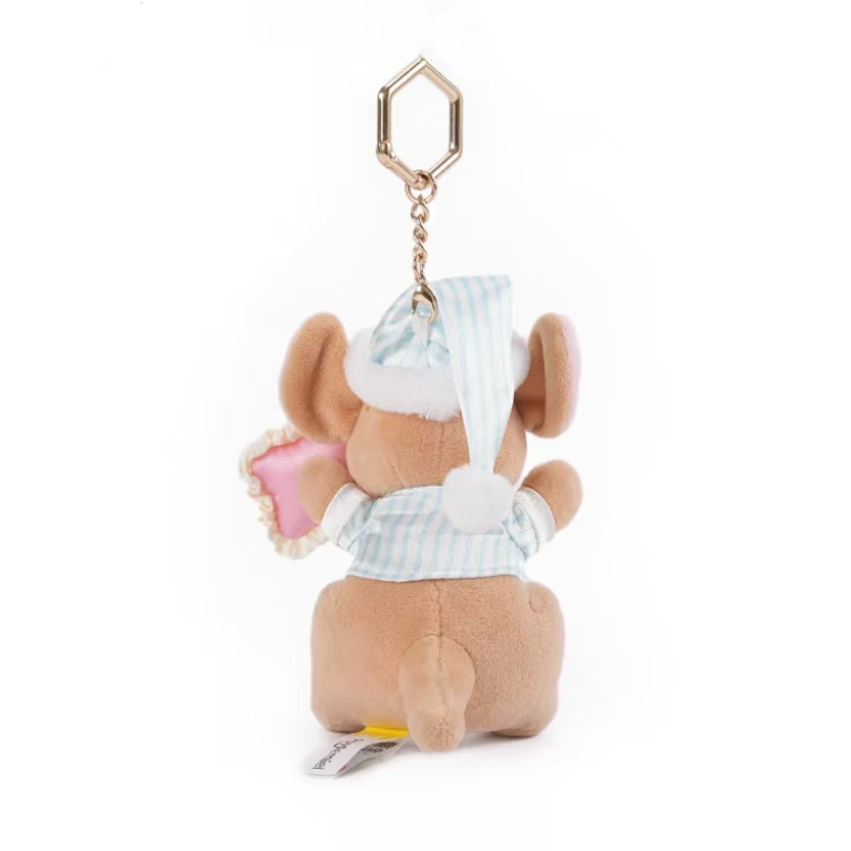 The new 2026 Disney Little Bean Pillow Fight pendant is a cute keychain gift Specification image