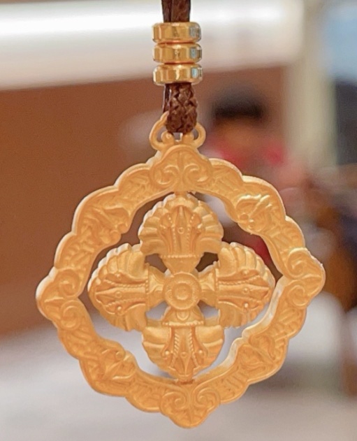 足银999可转动镀金