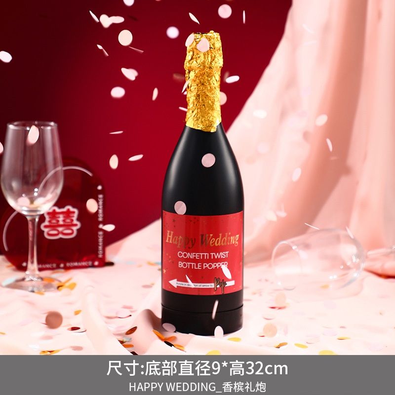 The popular champagne color cannon for wedding ceremonies, wedding celebrations, bars, holding wine bottles, champagne fireworks, and spray flower tubes detail image 2