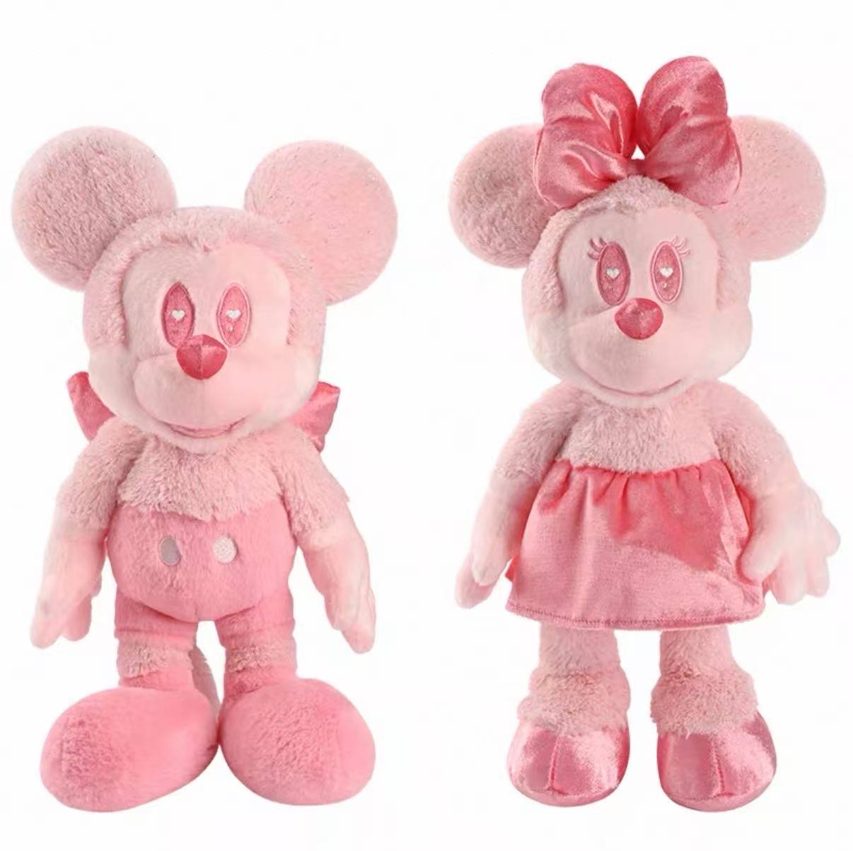 迪士尼正版授权米奇米妮毛绒玩偶娃挂件背包钥匙扣挂绳