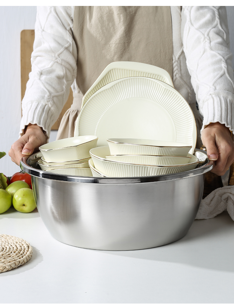 304调料缸洗菜盆沥水篮洗米筛淘米盆厨房神器水果篮多用盆 沥水篮、盆详情14