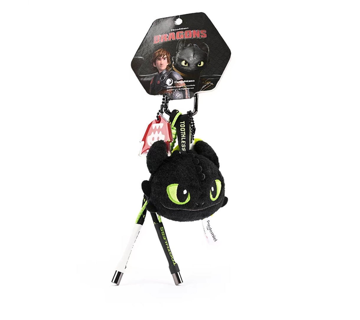 The 2026 new Dragon Tamer series Night Fury Cool plush trendy pendant Application Scenario