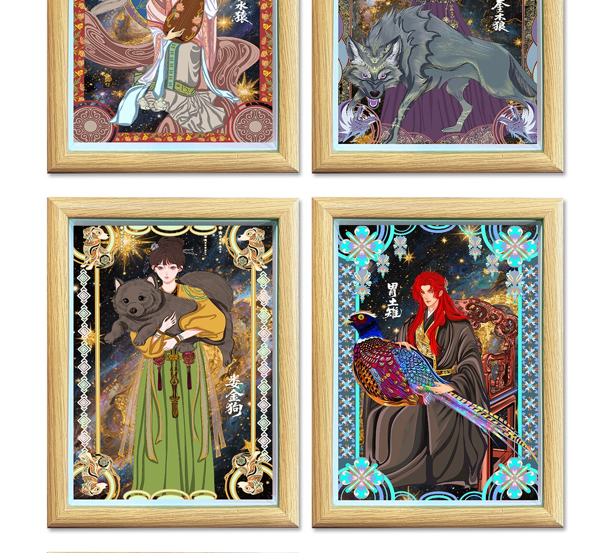 纸喜爱 纸雕相框 28星宿系列-毕月乌 8寸 3D立体画 创意摆件 文创周边 纸质工艺品 礼品详情5