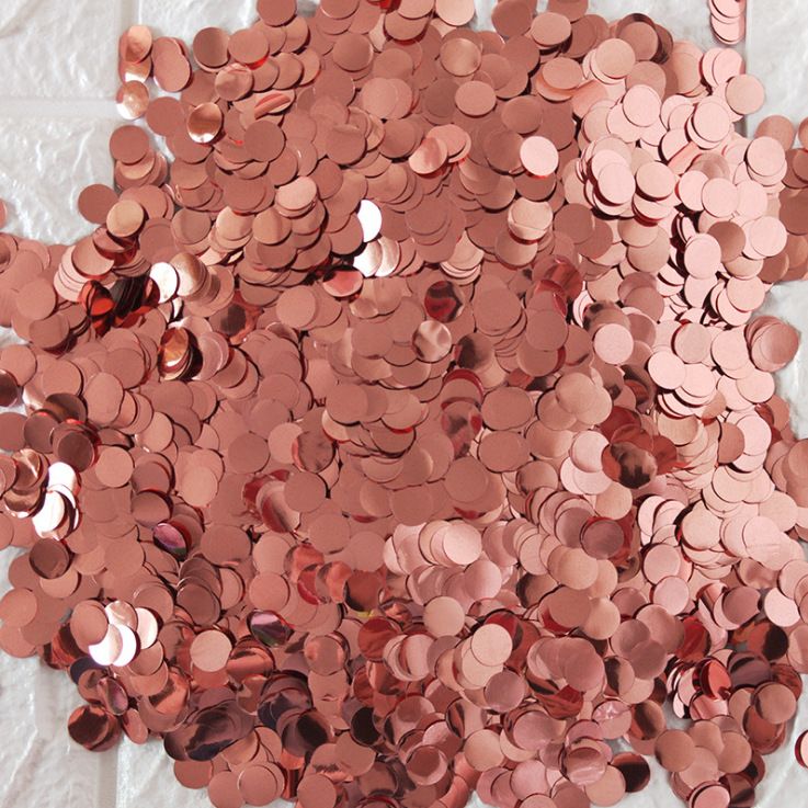 1.5 cm round balloon sequins, 500 g bouncy balls, transparent balls, gold, silver, rose gold thin sheet fillers detail image 10