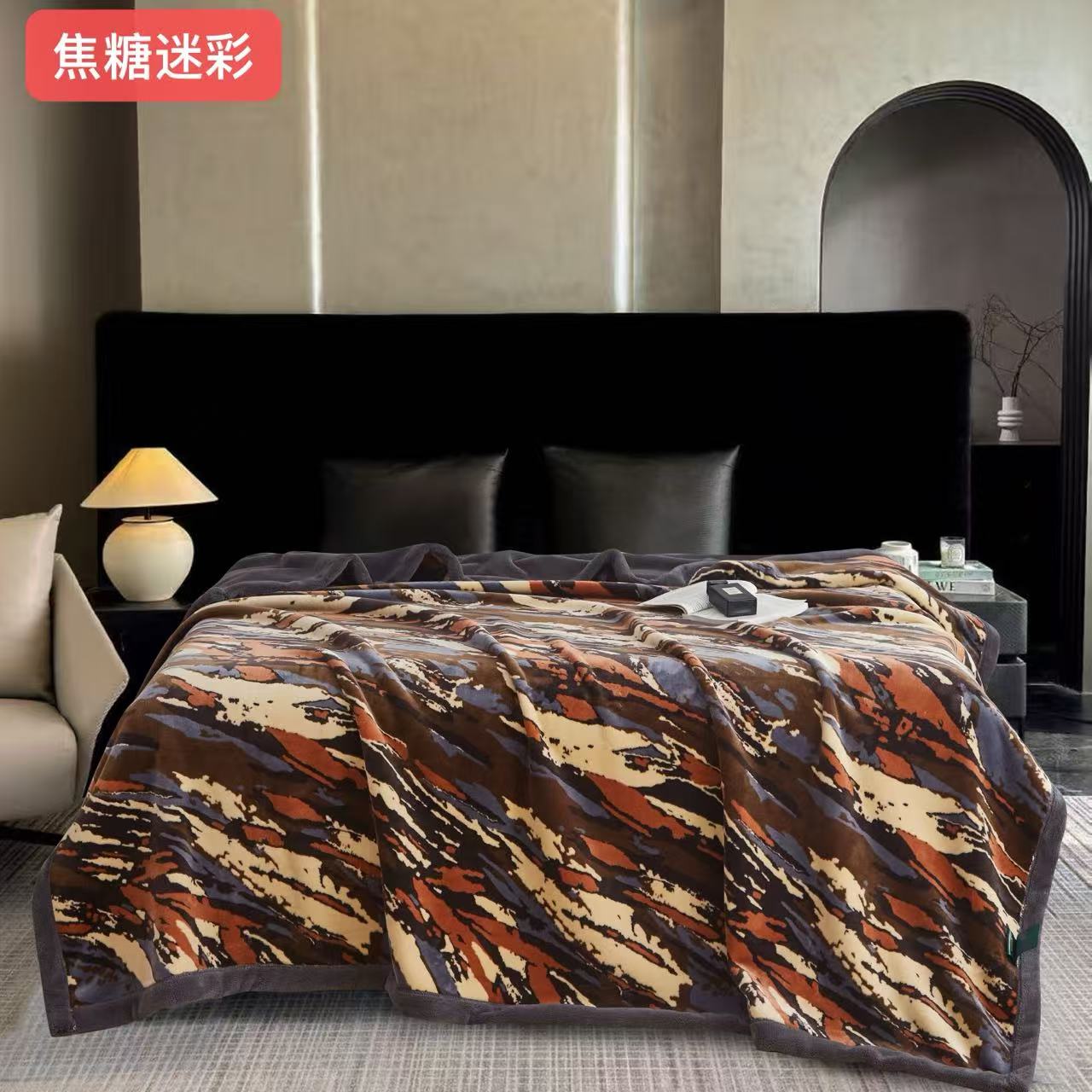New 2026 snow cotton velvet blanket, thickened composite anti-static cloud blanket, single-layer AB version, all-season multi-purpose craft blanket, gift blanket Application Scenario