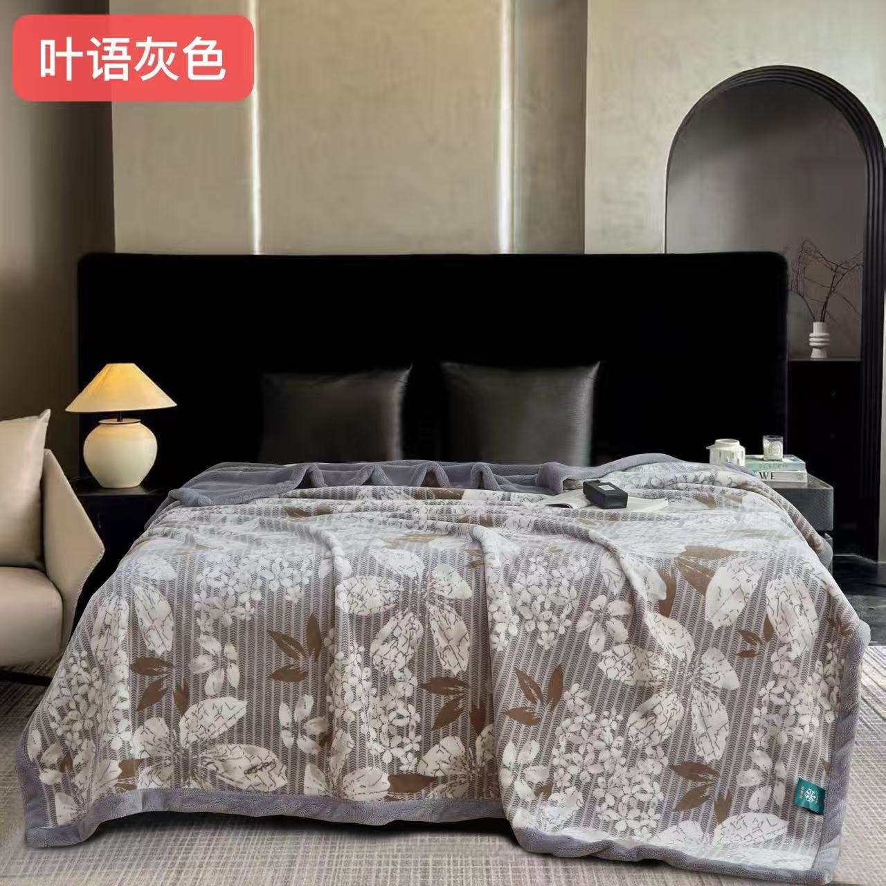 New 2026 snow cotton velvet blanket, thickened composite anti-static cloud blanket, single-layer AB version, all-season multi-purpose craft blanket, gift blanket Item Picture