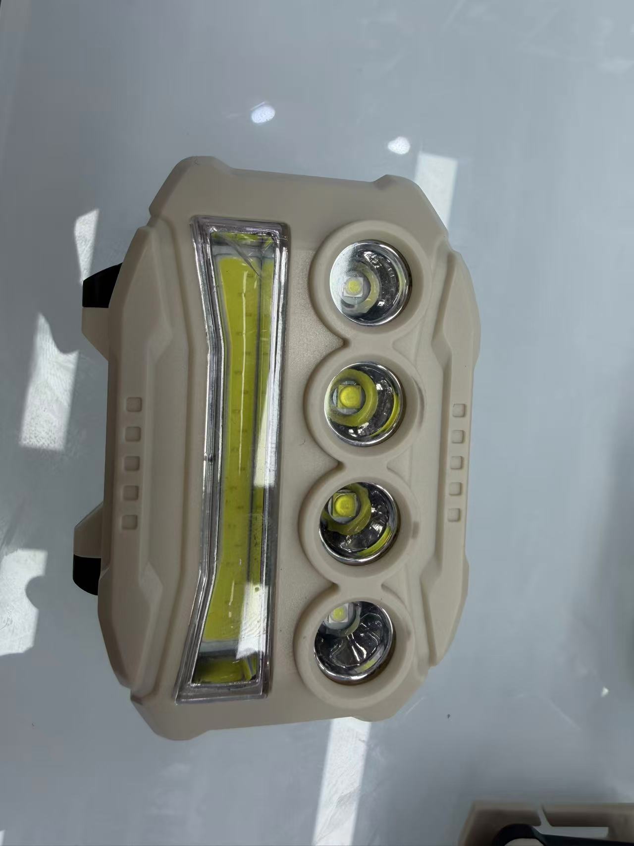 便携式LED伸缩三叶灯露营灯消防应急照明灯人体感应灯座