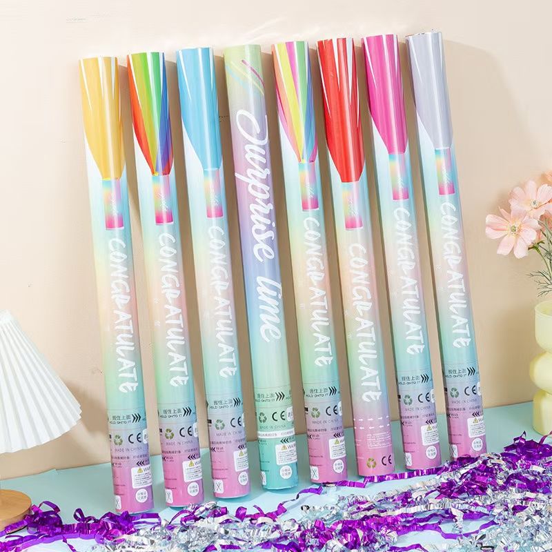 Easy-to-clean spray flower tubes, sports bouquets, ribbons, meteor showers, wedding and opening ceremonies, fireworks, firecrackers detail image 2