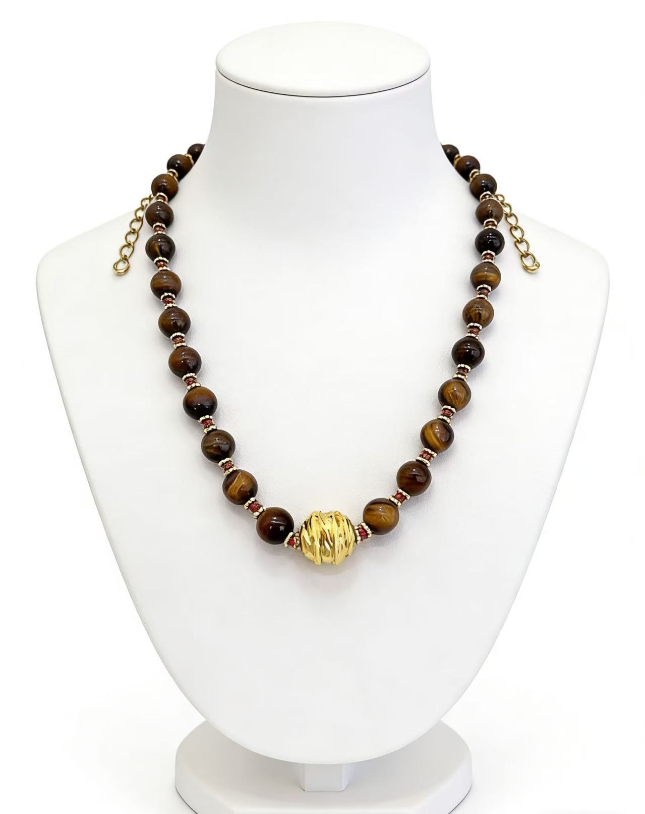 天然石项链女款气质 法式轻奢 通透原石 通勤叠戴 极简款详情2