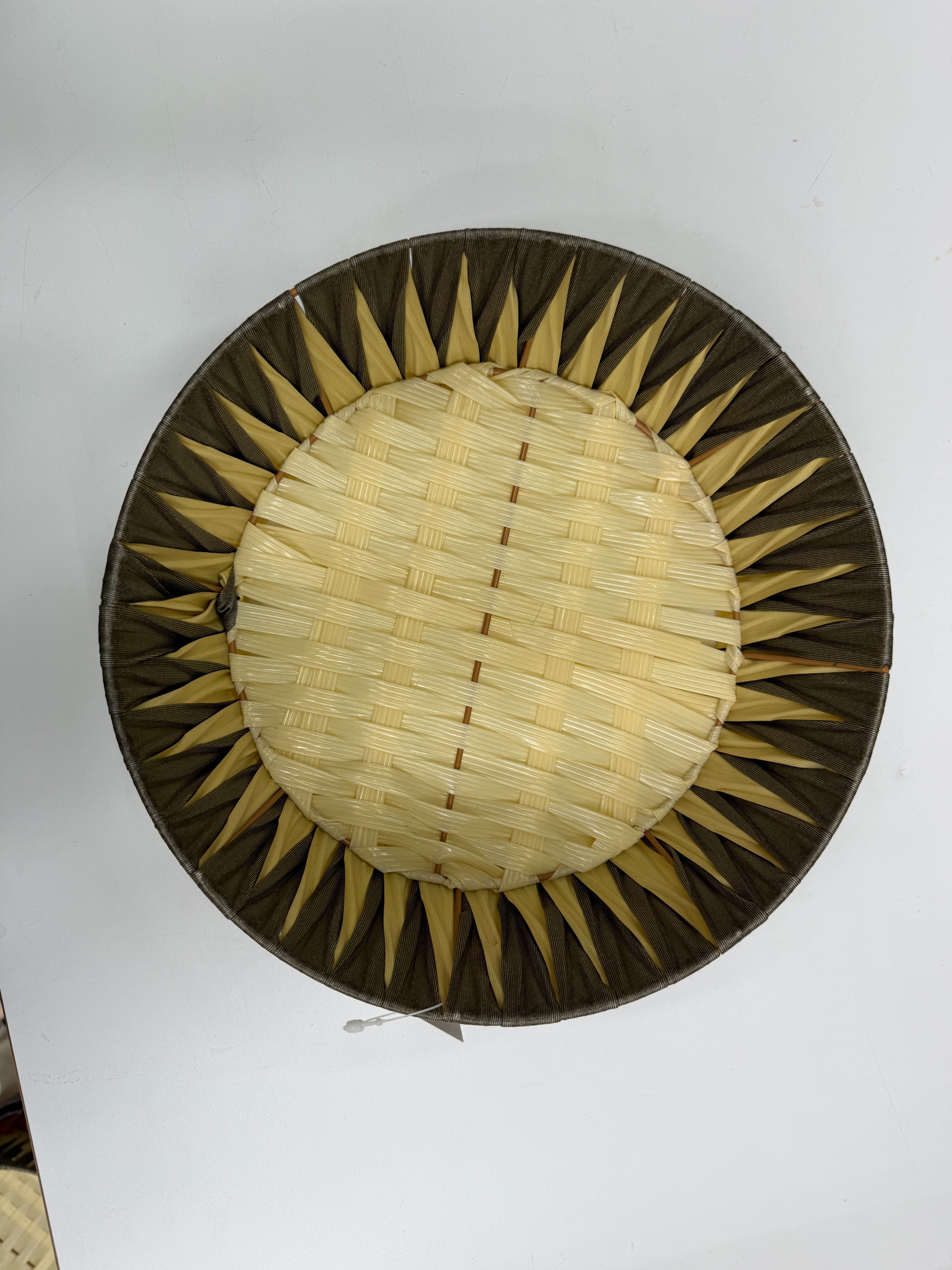 收纳篮/脏衣篓/防藤编收纳篮/收纳/塑料篮子PP料编织带细节图