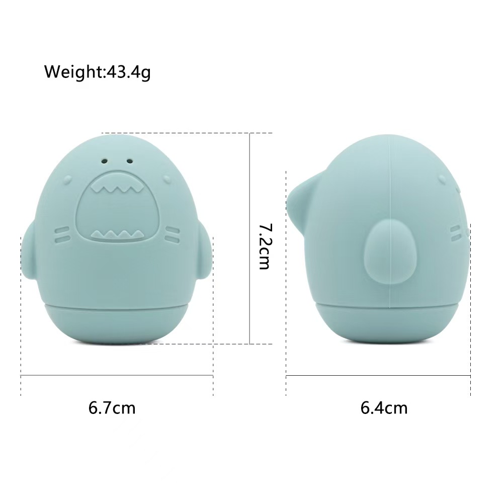 Baby bath toy silicone food-grade bath toy for infants详情1