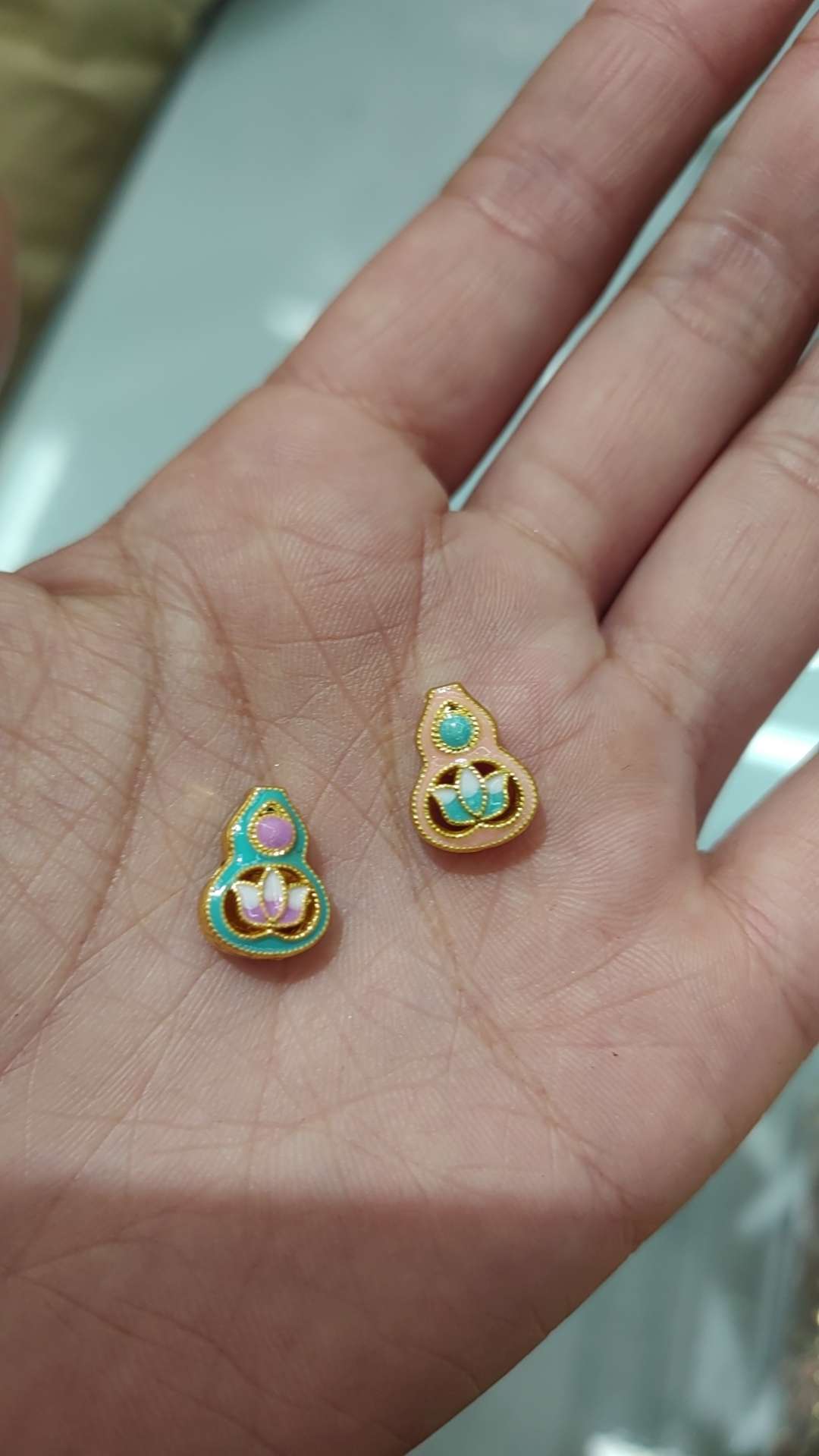 其他饰品配件时尚简约金属耳钉耳夹饰品配件细节图