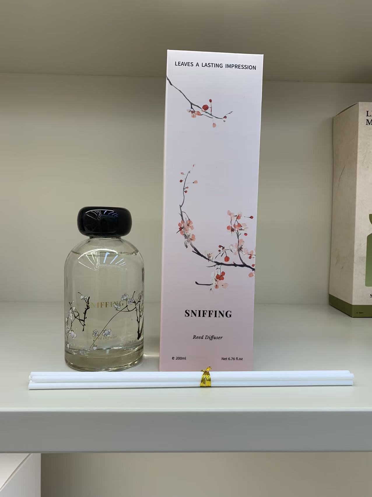 无火室内香薰工具香薰扩香瓶香氛套装清新香氛礼盒产品图