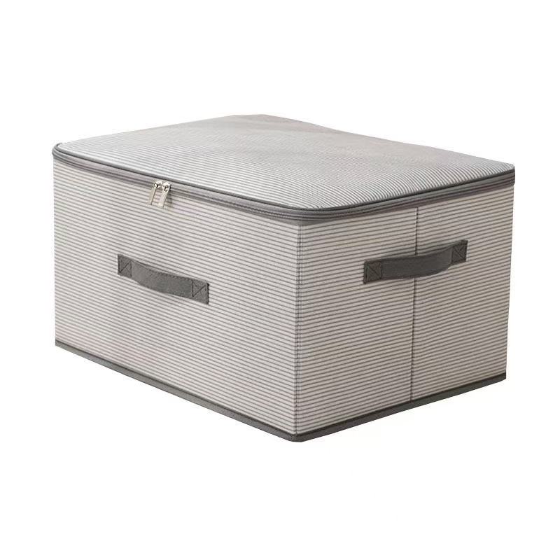 收纳箱/百纳箱棉麻/收纳/露营收纳箱/收纳篮白底实物图