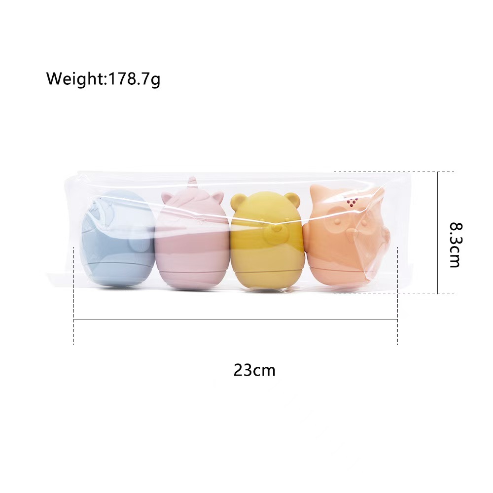 Baby bath toy silicone food-grade bath toy for infants详情4