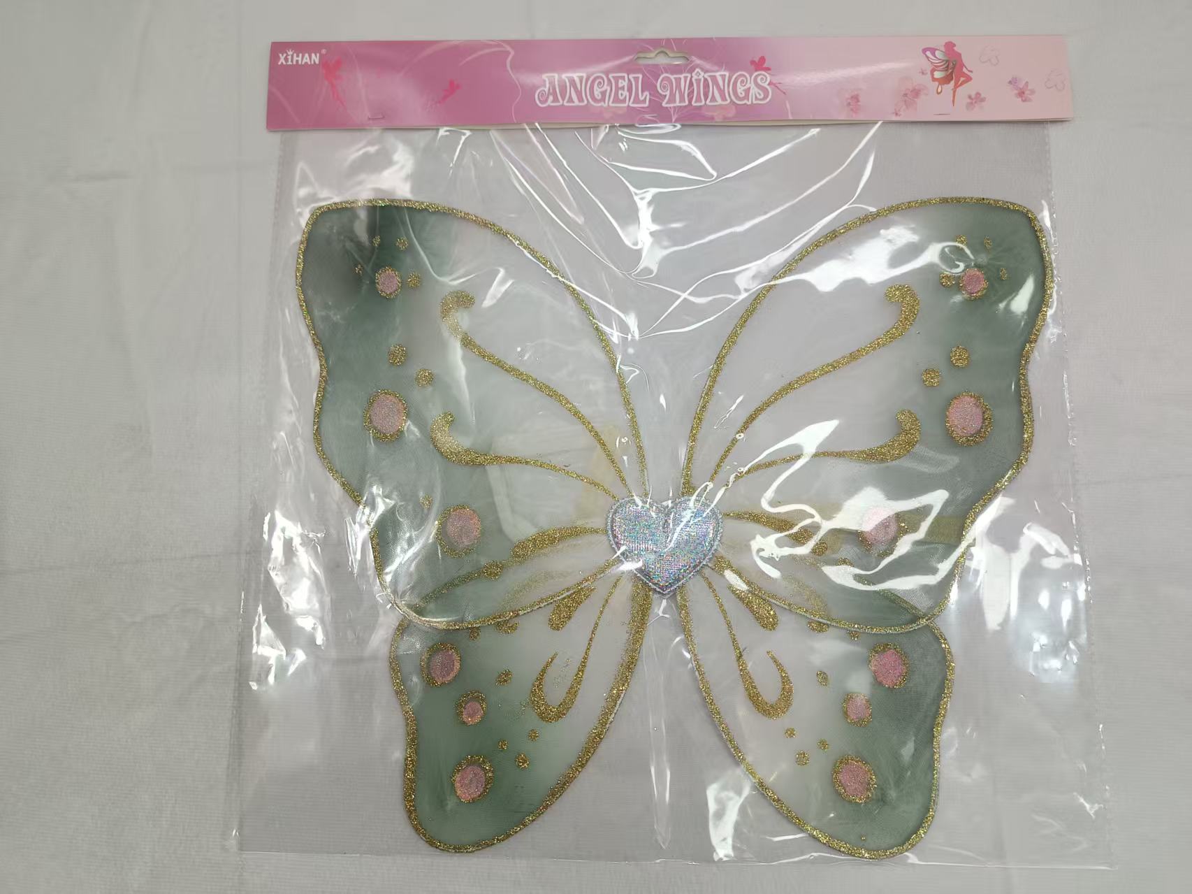 毛线太阳花仿真蝴蝶翅膀清明花假花小清新装饰