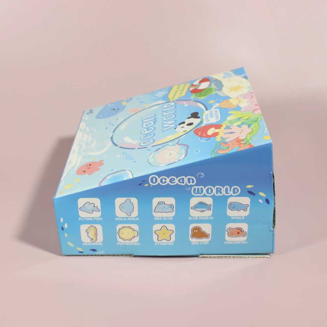 卡通动物海洋主题萌趣海洋动物王国盲盒冰箱贴，20款可爱动物造型。
