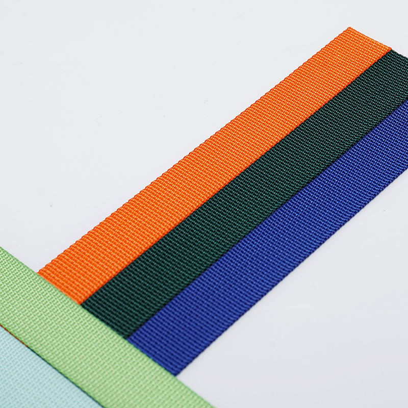 Factory direct supply of imitation nylon American textured tape, webbing, sliding tape, black and white, color accessories for clothing, bags and shoes. Customized colors available