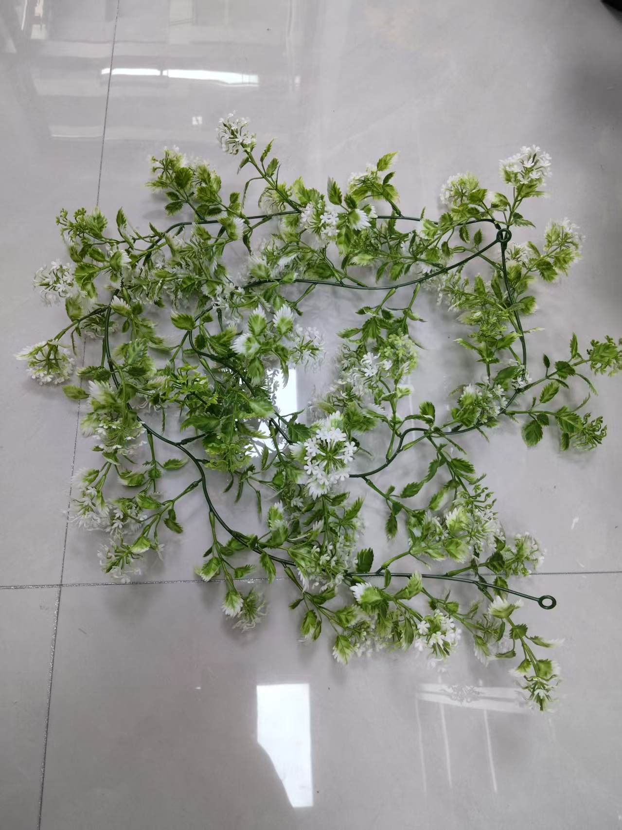 串花藤吊/仿真花/仿真花阿马尔菲柠檬/仿真藤条/花枝配件细节图