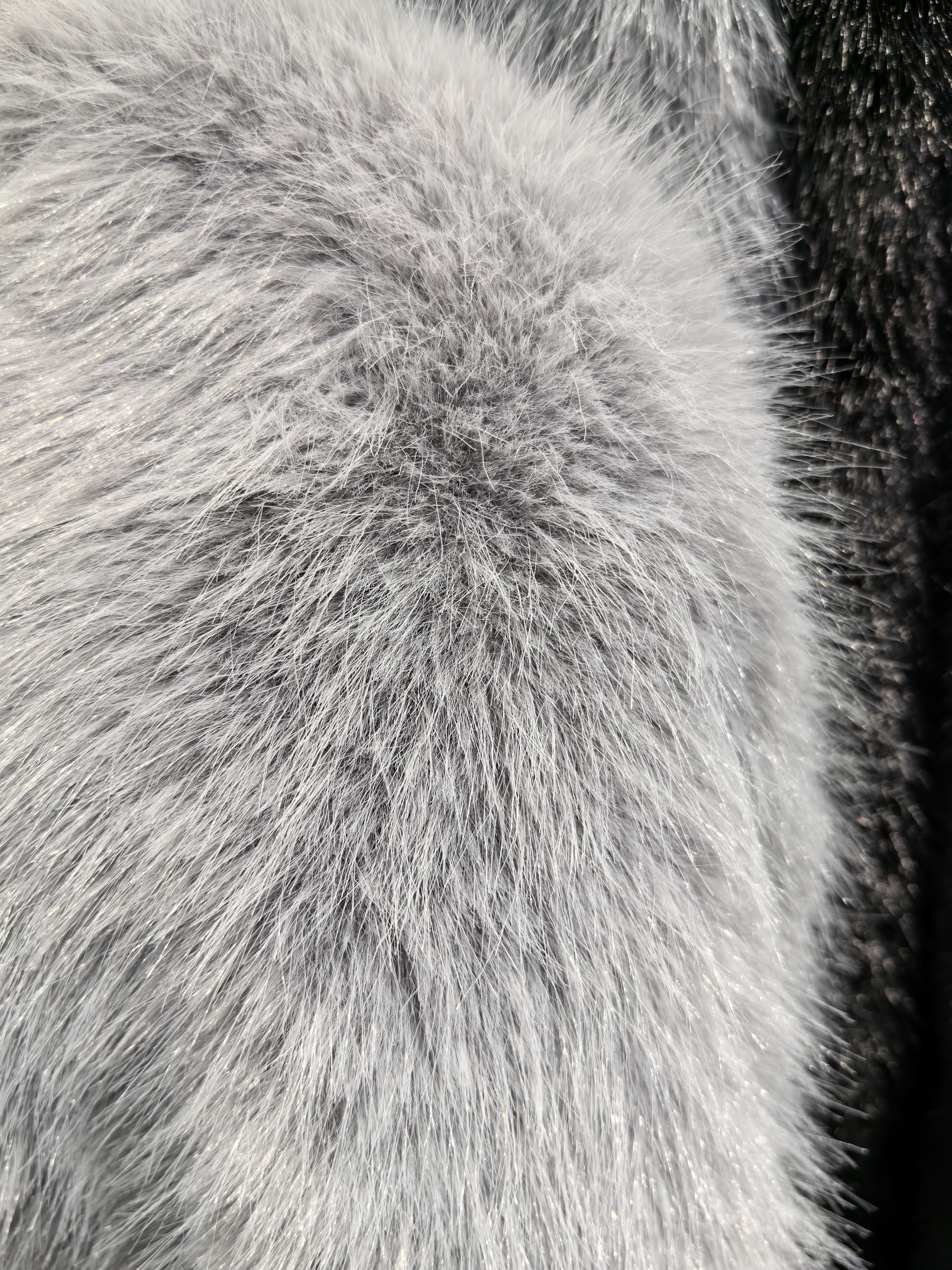 1200-gram big fox fur hat fur lint fabric and accessory materials in stock detail image 4