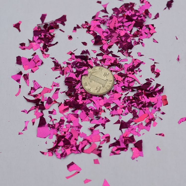 Gold, silver, green, red, shredded paper, bar props, atmosphere, hand-thrown colored paper, glittering sequins, fragments, golden eggs, scattered flowers detail image 4