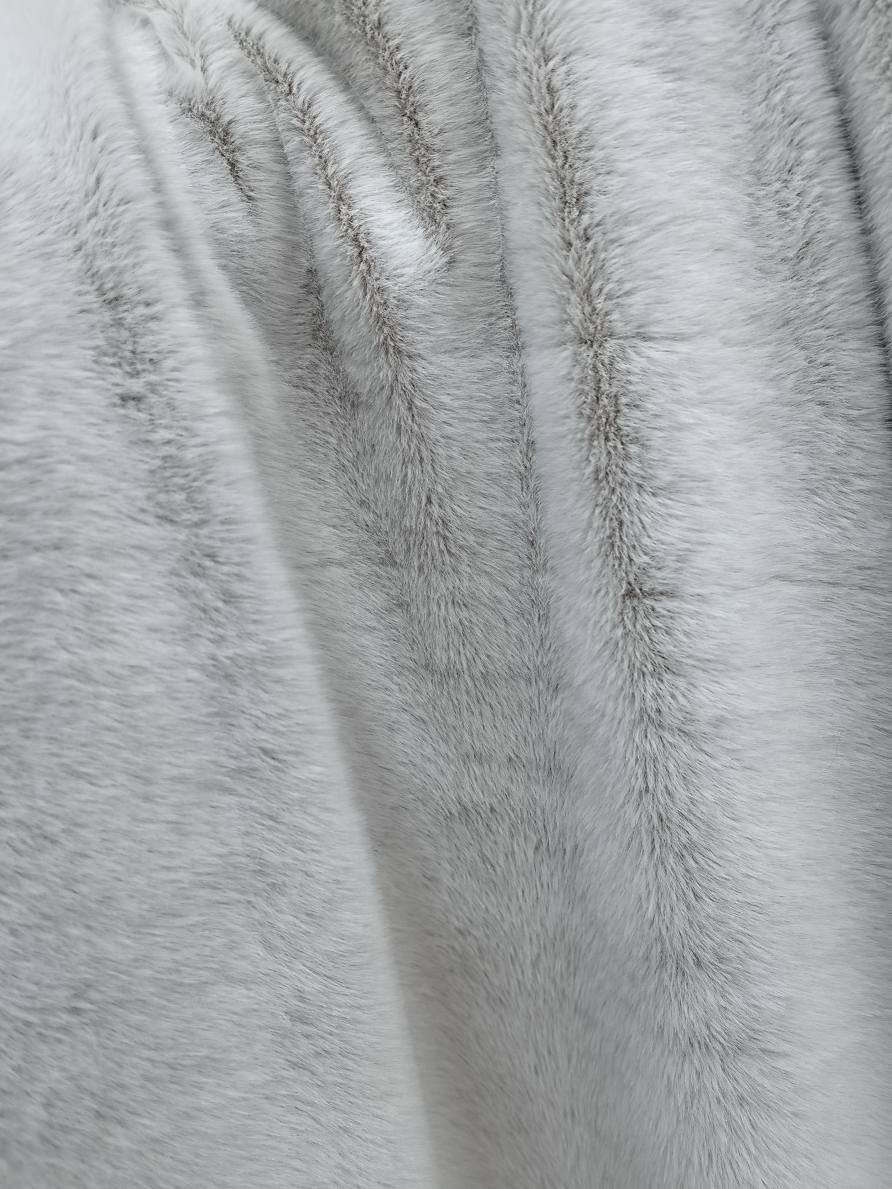 Plush toys, pajamas, hats, handicrafts, fabric, European mink back printed white wool fabric detail image 2