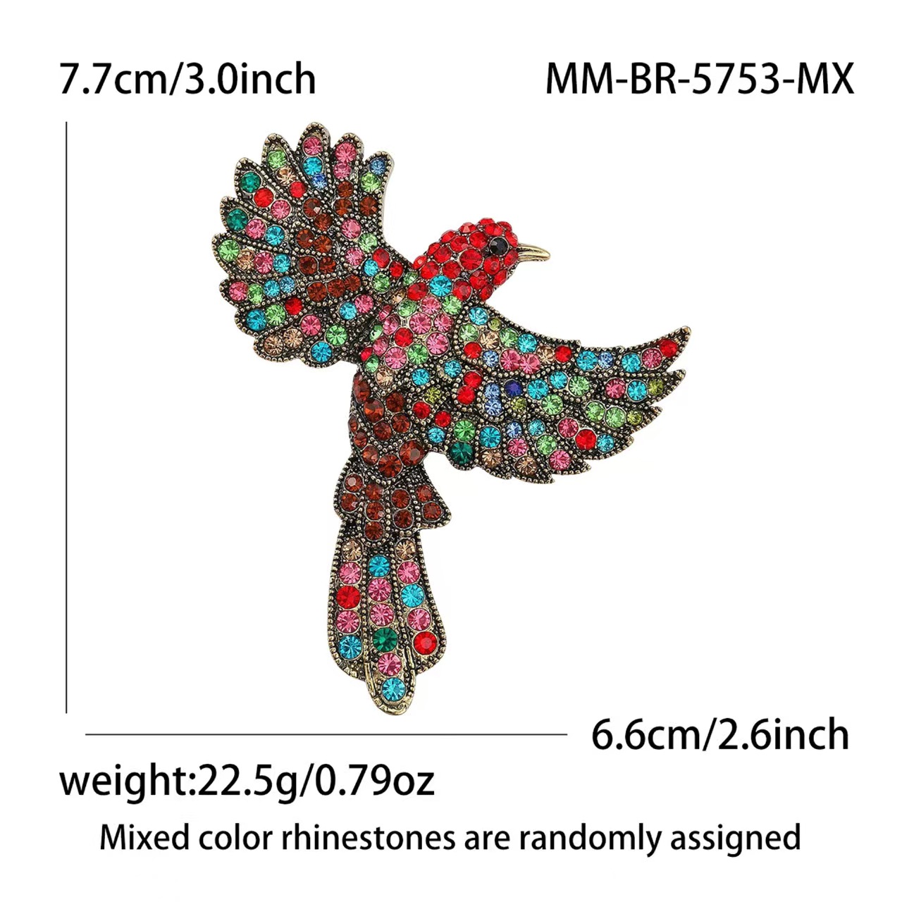 胸针/金榜题名/莫桑钻胸针/胸针复古/吧唧细节图