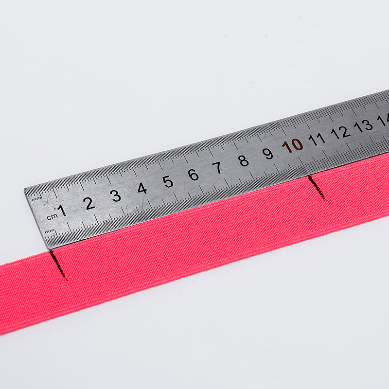 1-4cm multi-specification high-elasticity thickened and widened elastic band, universal accessories for clothing, shoes and bags, multiple colors available, customizable, factory direct sales pic 5