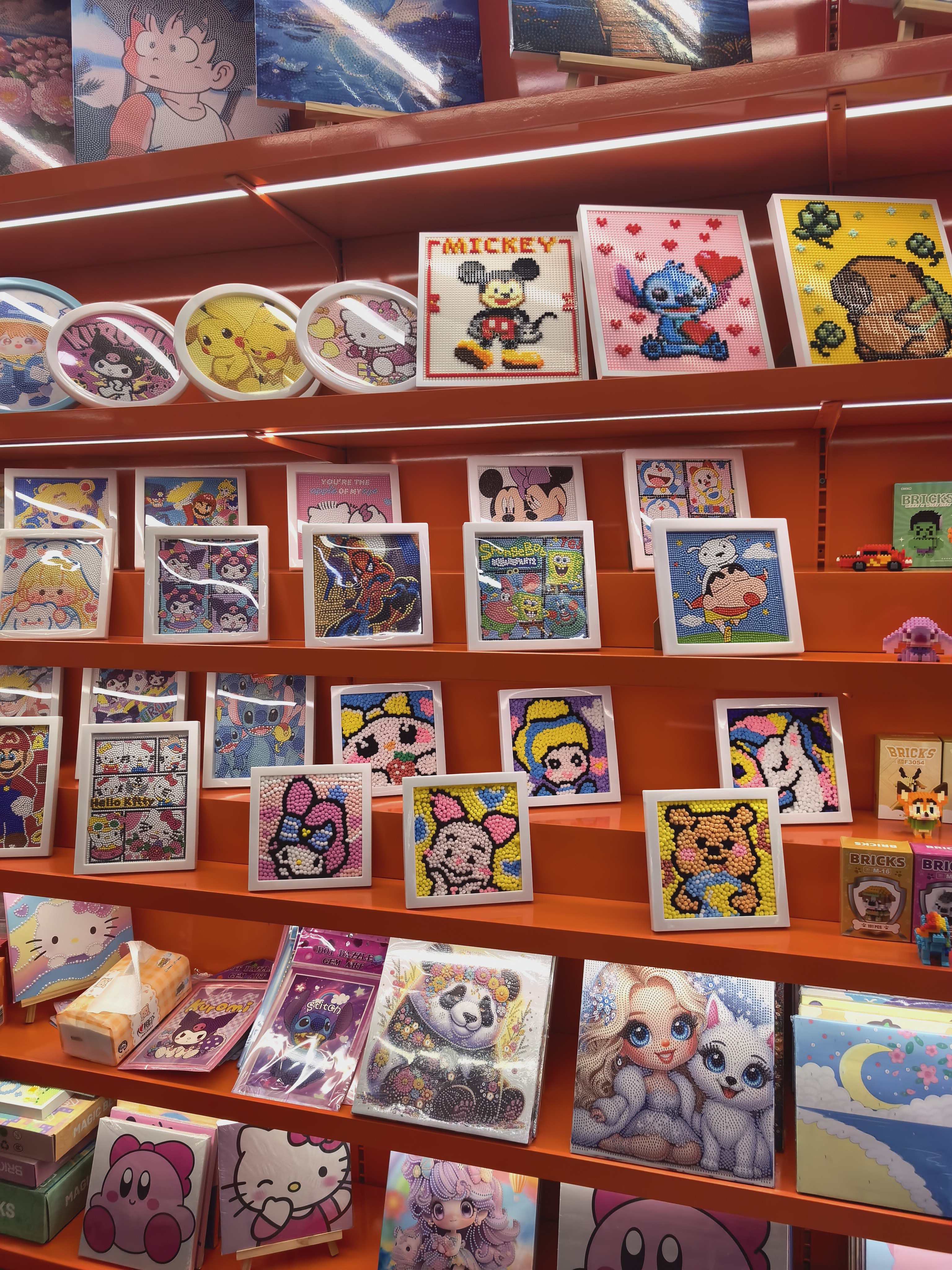 钻石画，乐高积木解压玩具详情图2