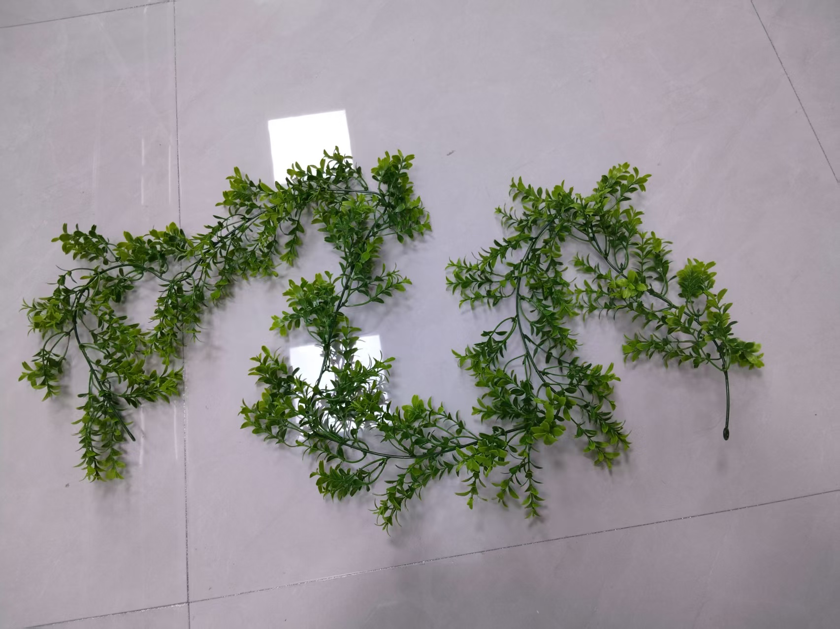 仿真72目仿真塑料水草藤条DIY装饰工艺塑料水草绿植花藤吊仿真藤条花枝配件自然装饰详情2