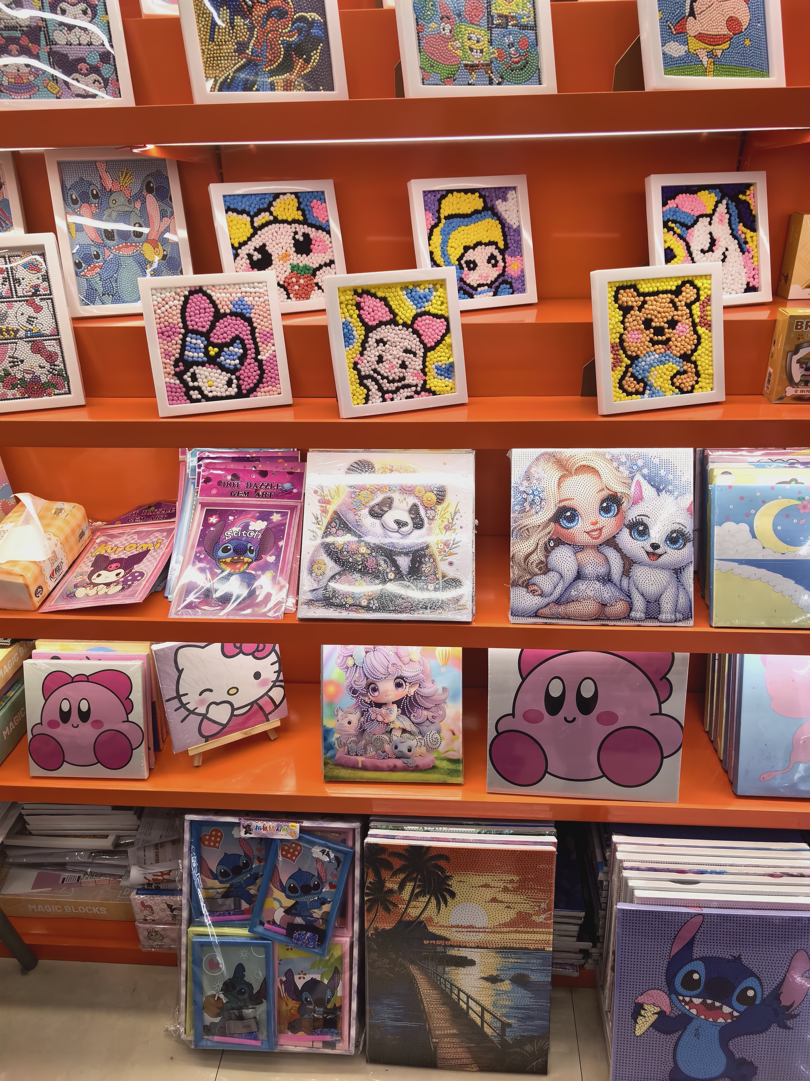 钻石画，乐高积木解压玩具详情图5