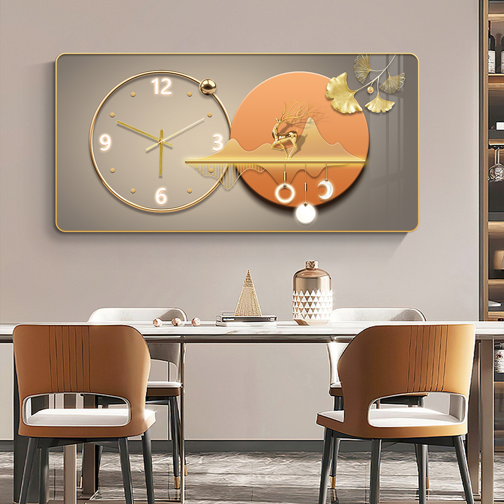 挂钟、壁钟、墙贴钟实物图