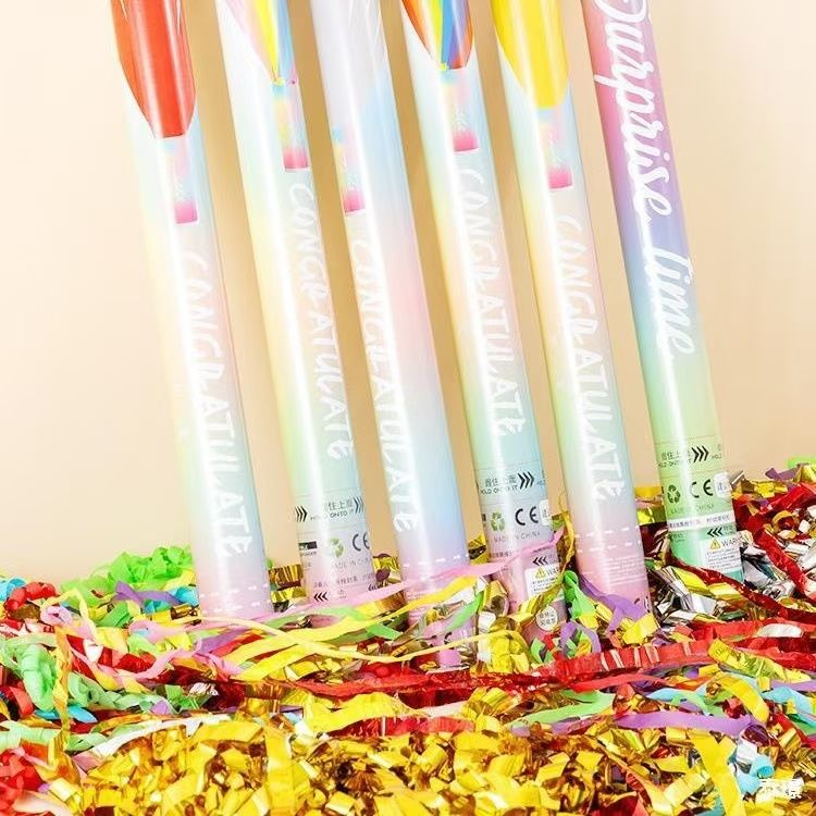Easy-to-clean spray flower tubes, sports bouquets, ribbons, meteor showers, wedding and opening ceremonies, fireworks, firecrackers detail image 4