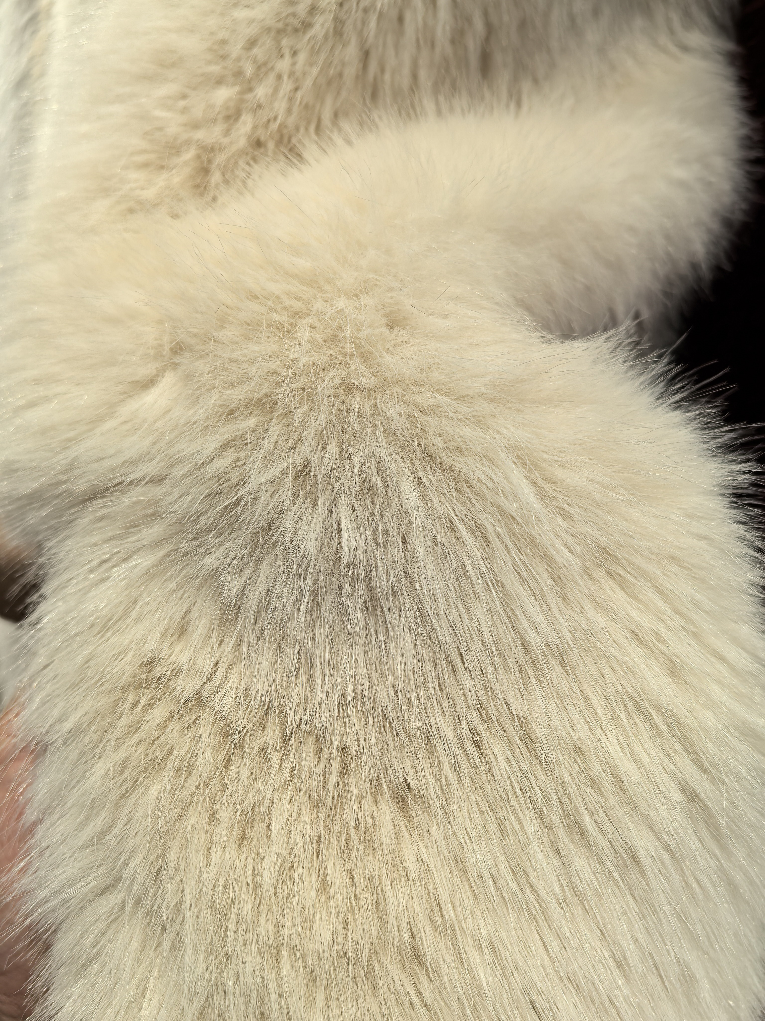 1200-gram big fox fur hat fur lint fabric and accessory materials in stock detail image 2