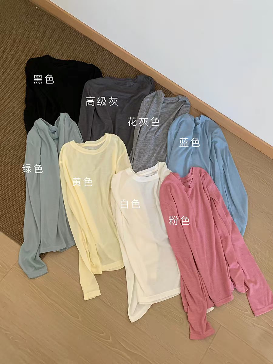 Sun-protective air-conditioned clothing, sun-protective clothing fabric, snowflake fleece, bamboo fleece, smock, sun-protective mask, Moslin headscarf, silk scarf, fabric jacquard detail image 2