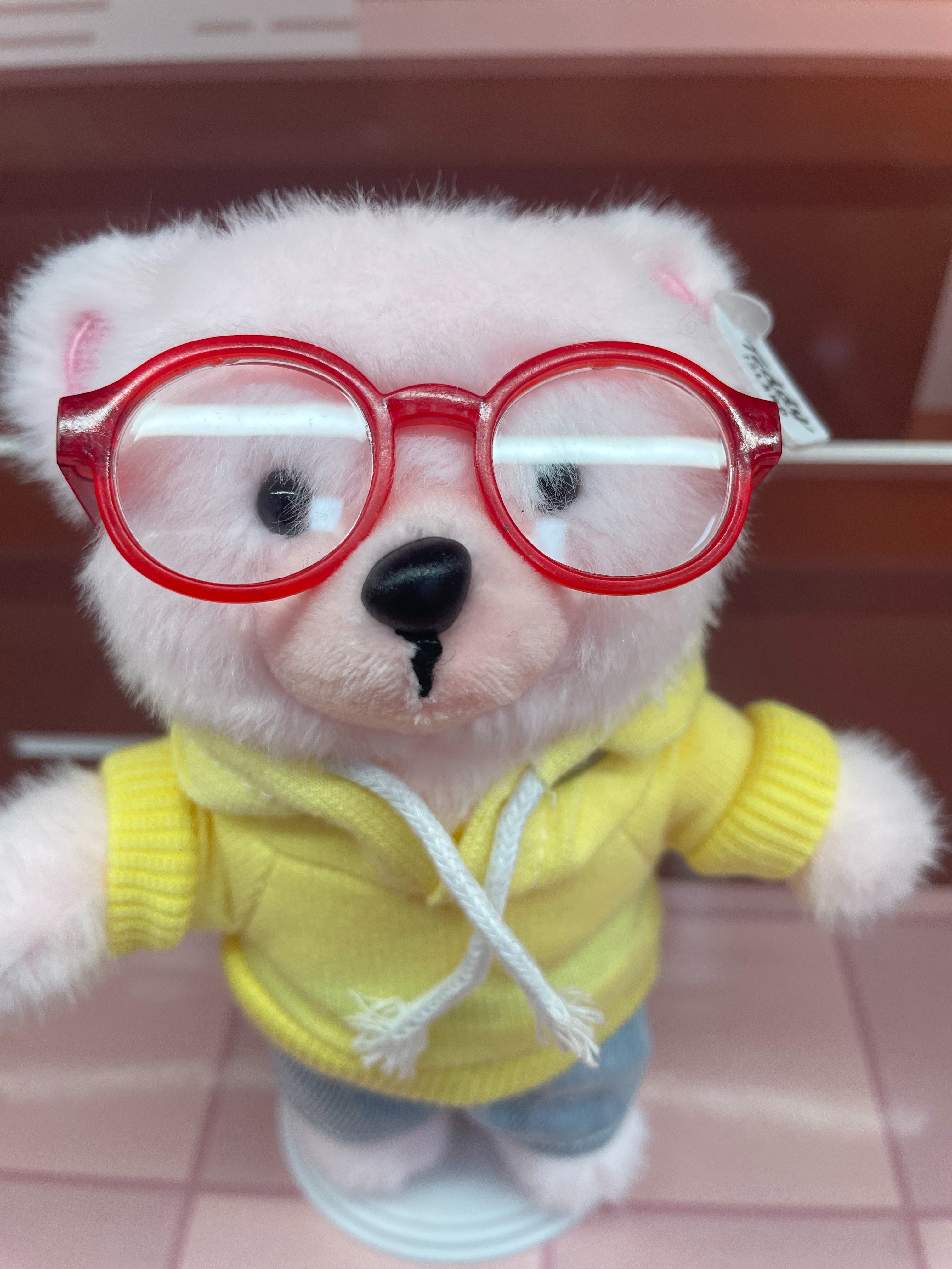 Teddy Ailan Plush Toy, Bear Doll, Plush Small Pendant 5 details Picture