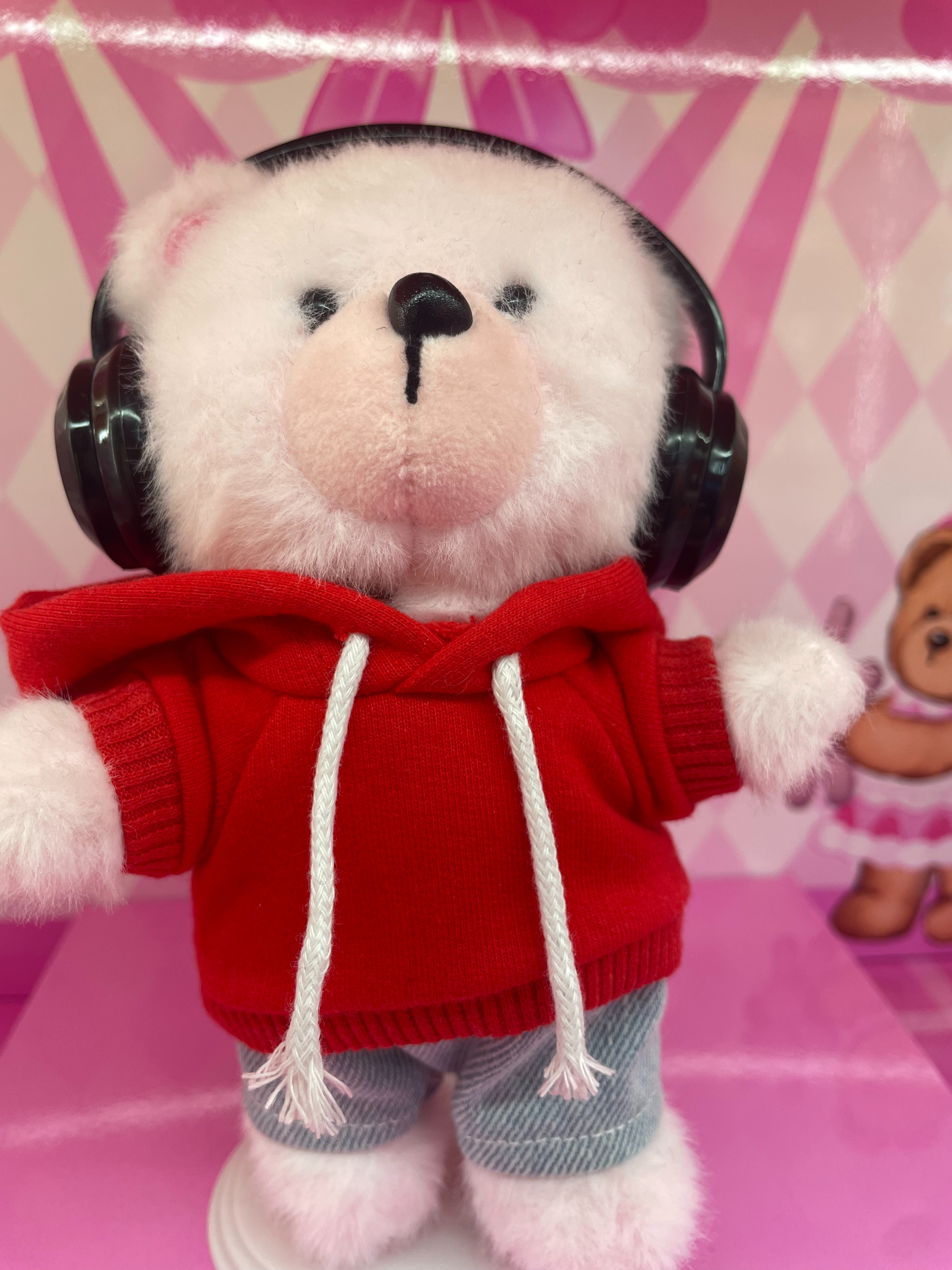 泰迪爱兰毛绒公仔小熊玩偶娃娃毛绒小挂件16