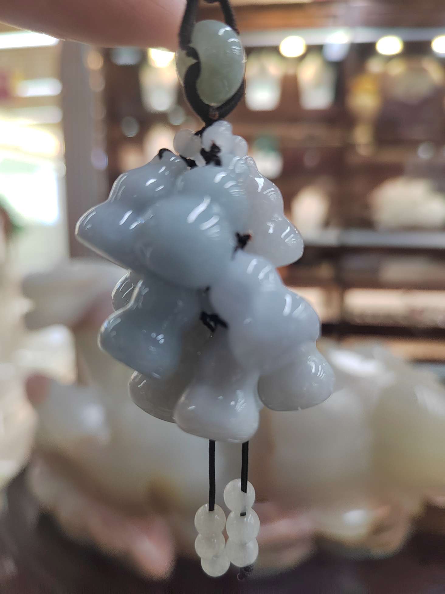 翡翠葫芦平安串