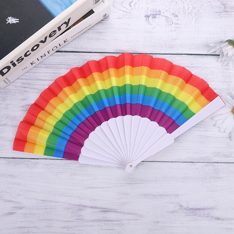彩虹折扇