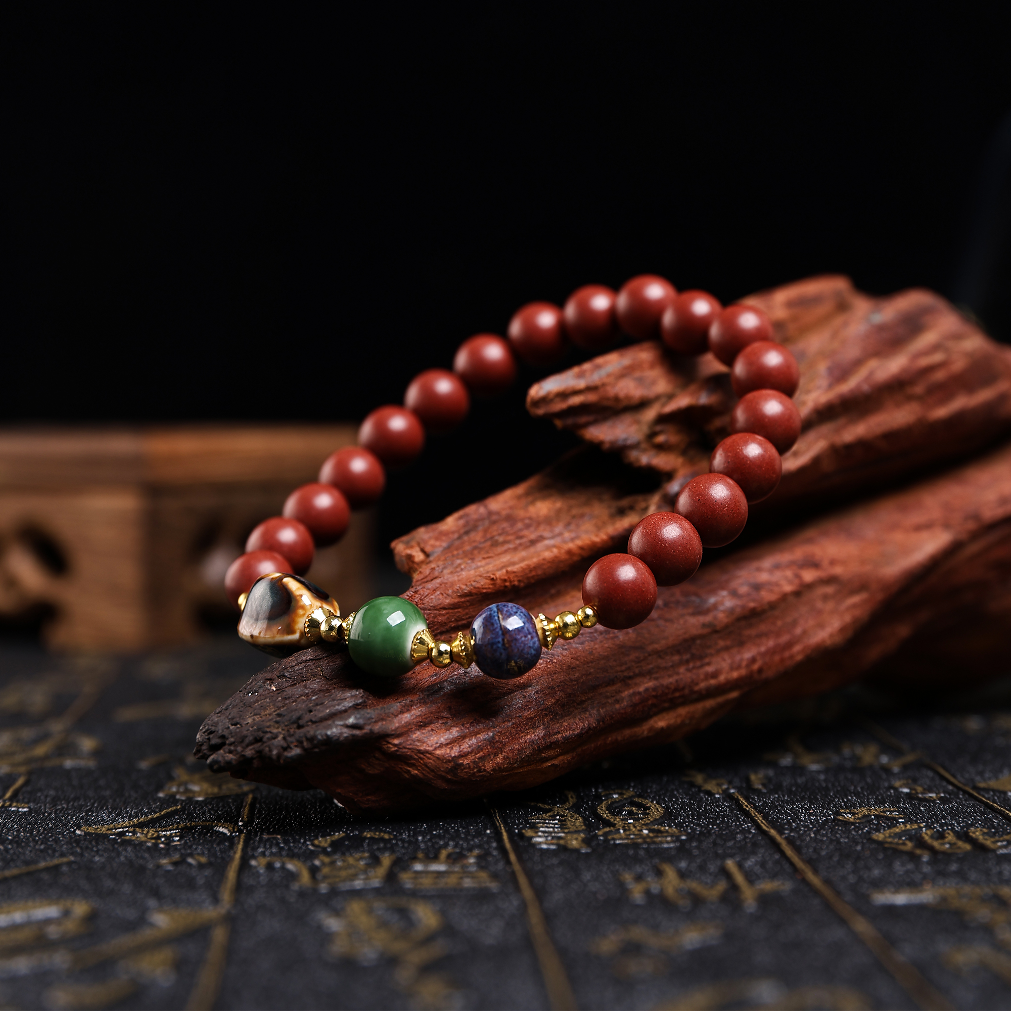 手串/合香珠/水晶手串/香珠文玩/文玩手串产品图